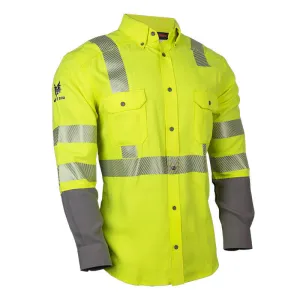 DRIFIRE FR Hi-Vis Lightweight Work Shirt Class 3 SHRTS1C3