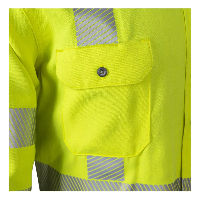 DRIFIRE FR Hi-Vis Lightweight Work Shirt Class 3 SHRTS1C3