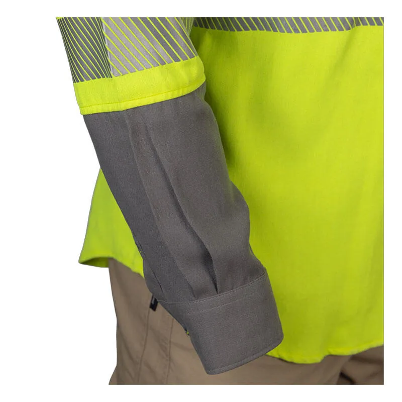 DRIFIRE FR Hi-Vis Lightweight Work Shirt Class 3 SHRTS1C3