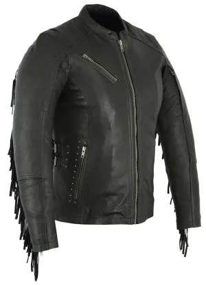 DS Women's Stylish Jacket with Fringe