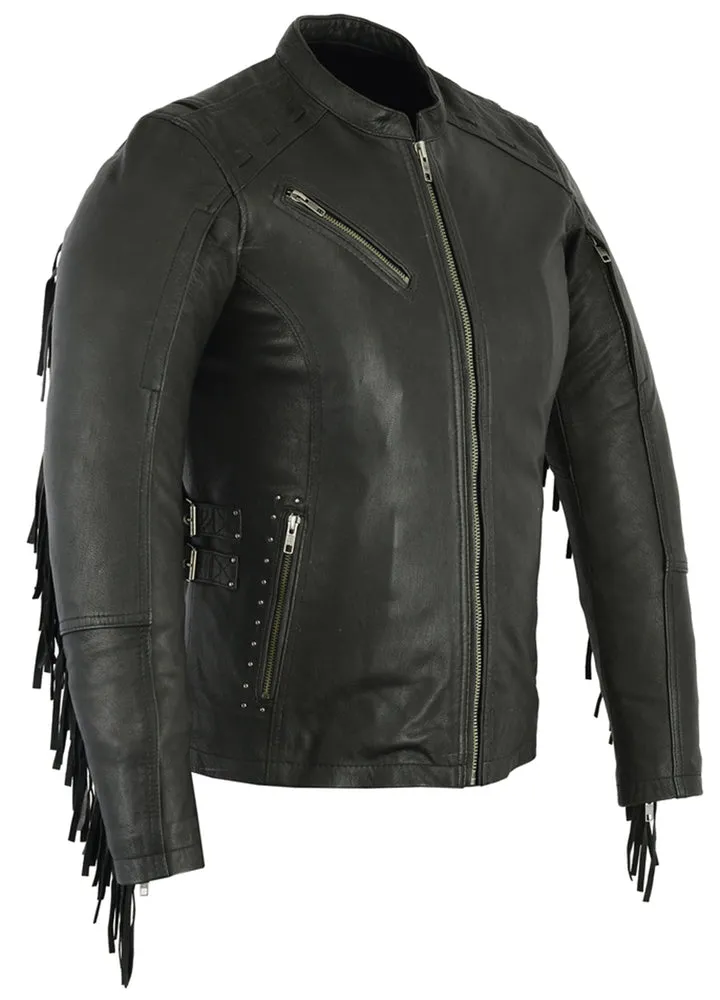 DS Women's Stylish Jacket with Fringe