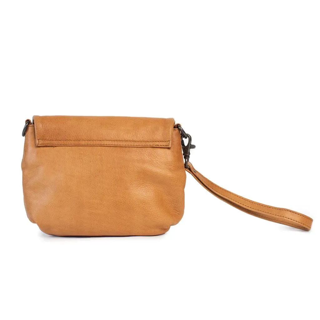 DUSKY ROBIN Zoe Bag Clutch - Tan