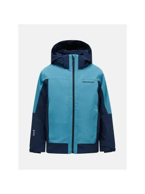 Dziecięca Kurtka narciarska Peak Performance Jr Rider Tech Insulated J zielona