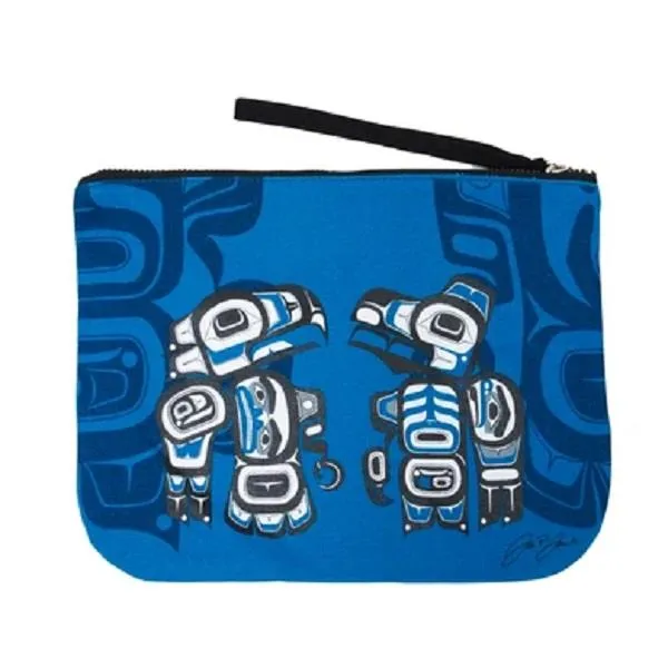Eco Zip Pouch Love Birds