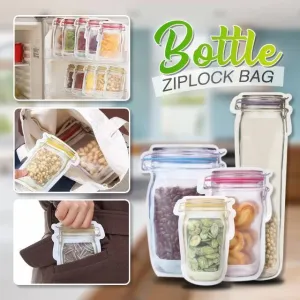 ECOJAR™ BPA-free Reusable Mason Bottle Ziplock Bags