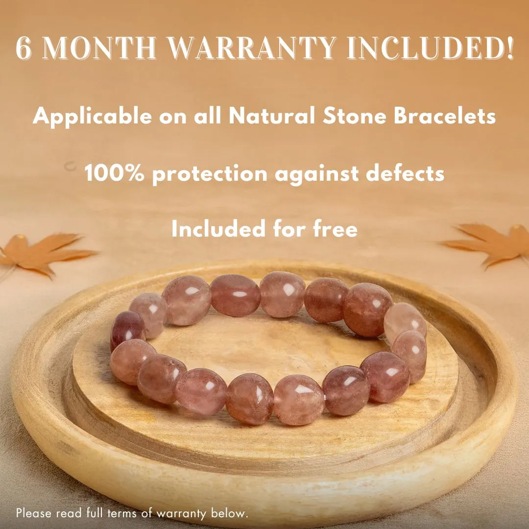 Empowering Carnelian Natural Stone Bracelet