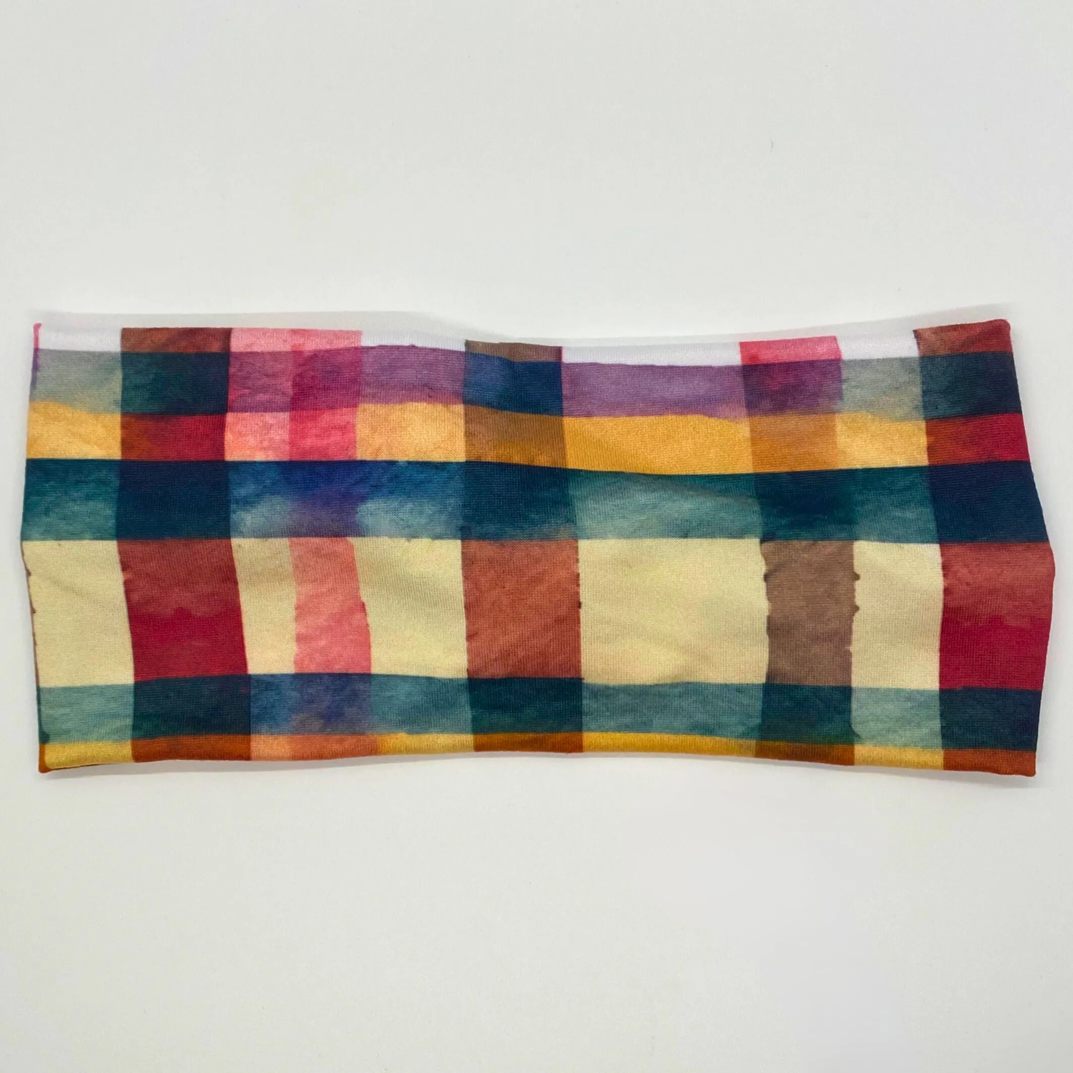 Falling for Plaid Twist Headband