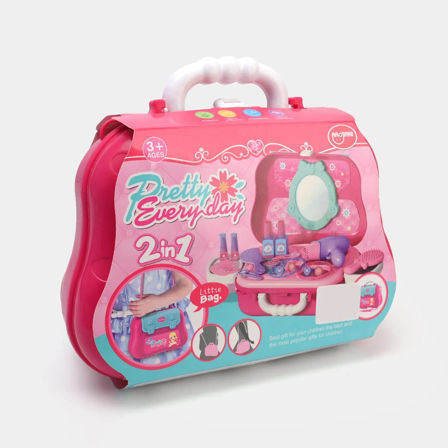 Fashion Beauty Dressing Briefcase for Girls
