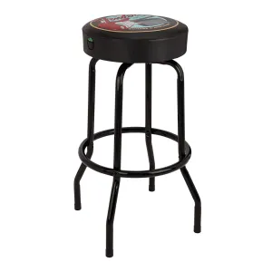 Fender Guitars and Amps Pick Pouch Barstool in Black - 30 Inch