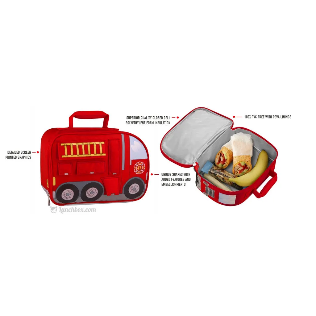 Fire Truck Lunch Box