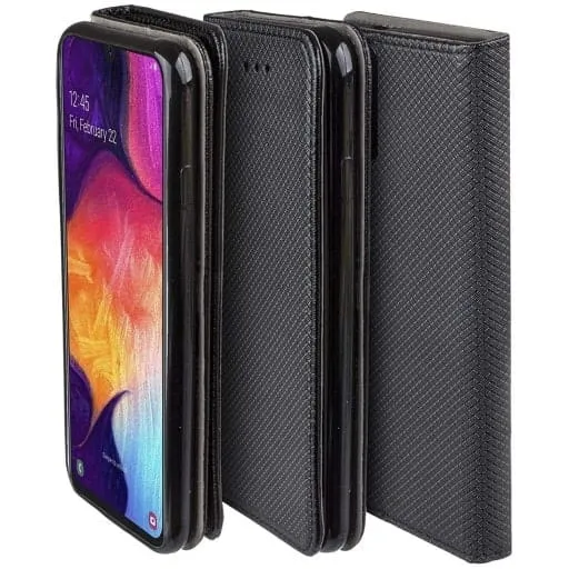 Flip Cover - Magnetyczne Etui Książkowe - Samsung Galaxy S24 Ultra - Czarny
