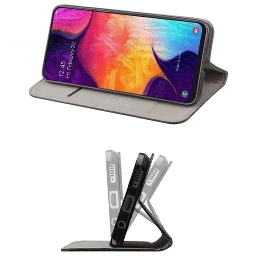 Flip Cover - Magnetyczne Etui Książkowe - Samsung Galaxy S24 Ultra - Czarny