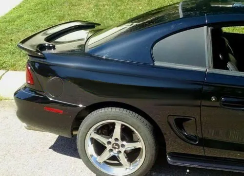 FOR FORD MUSTANG COUPE UN-PAINTED-PRIMER "Saleen-Style" Rear Spoiler 1994-1998