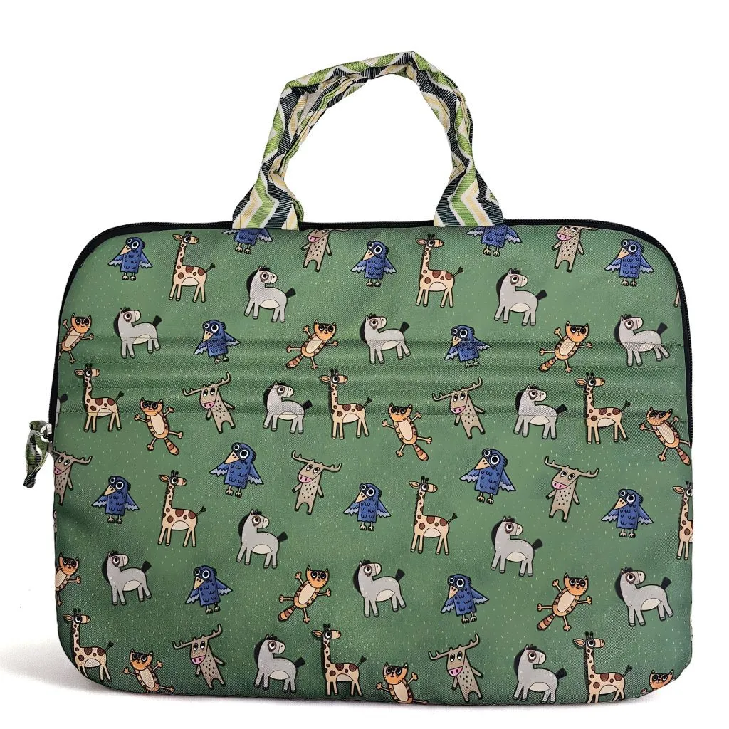 FOREST FRIENDS PRINT Laptop Bag