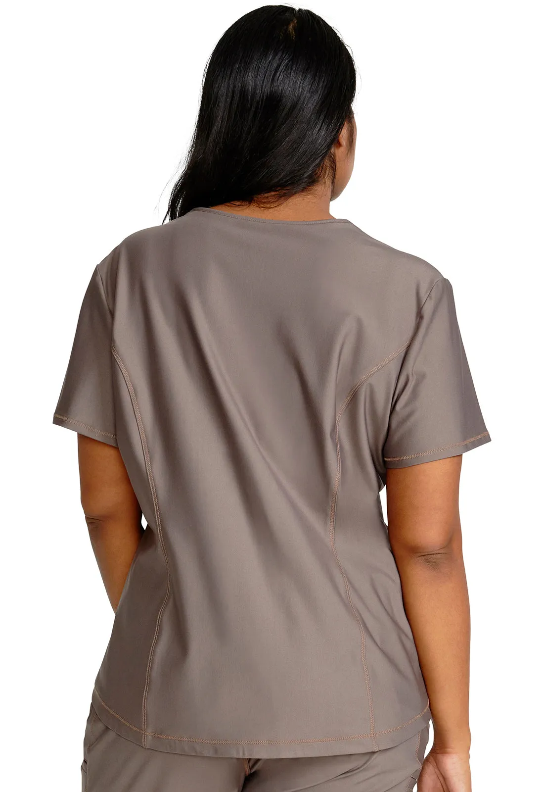 Form CK819 Tuckable V-Neck Top Iron