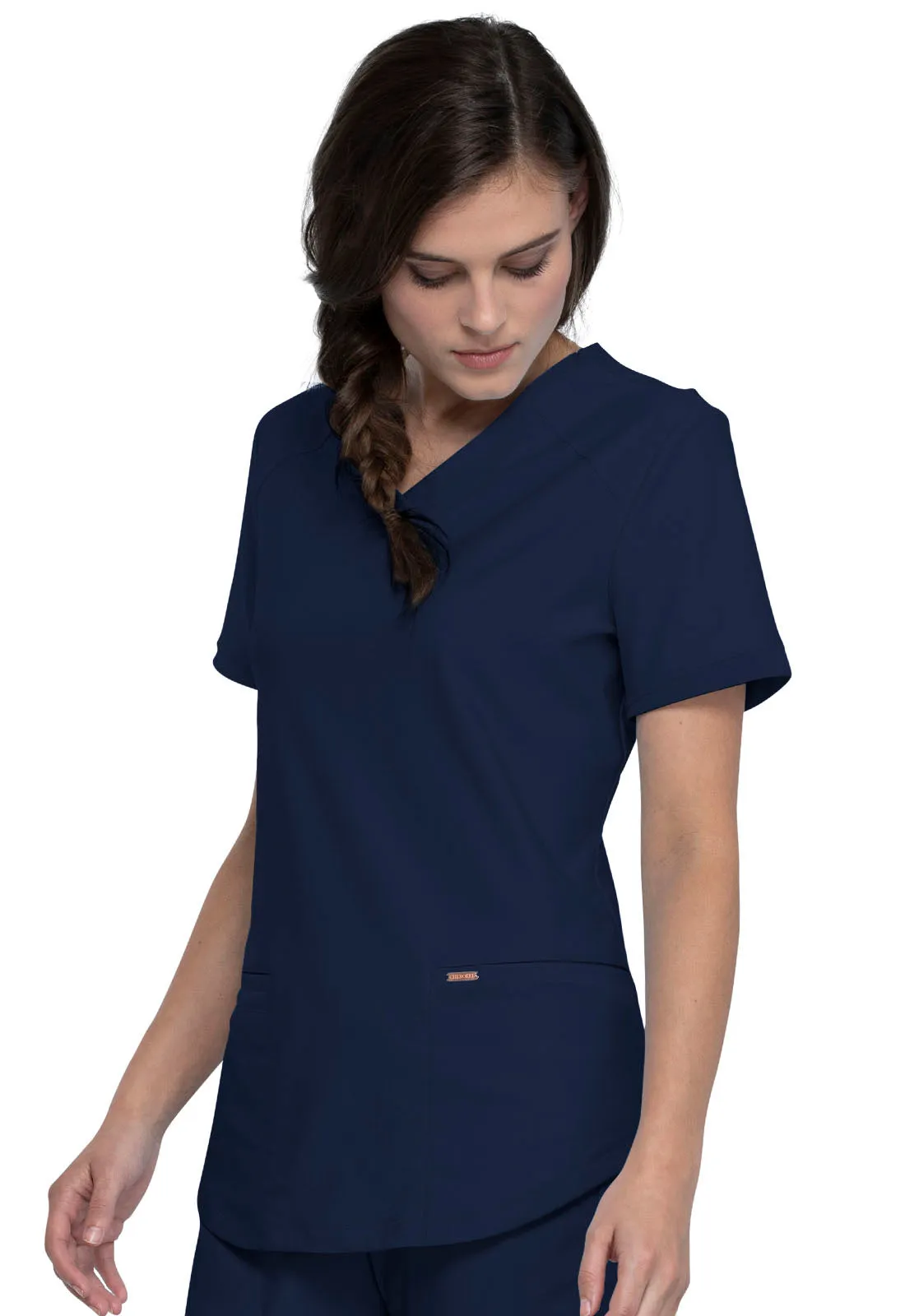 Form CK840 V-Neck Top Navy