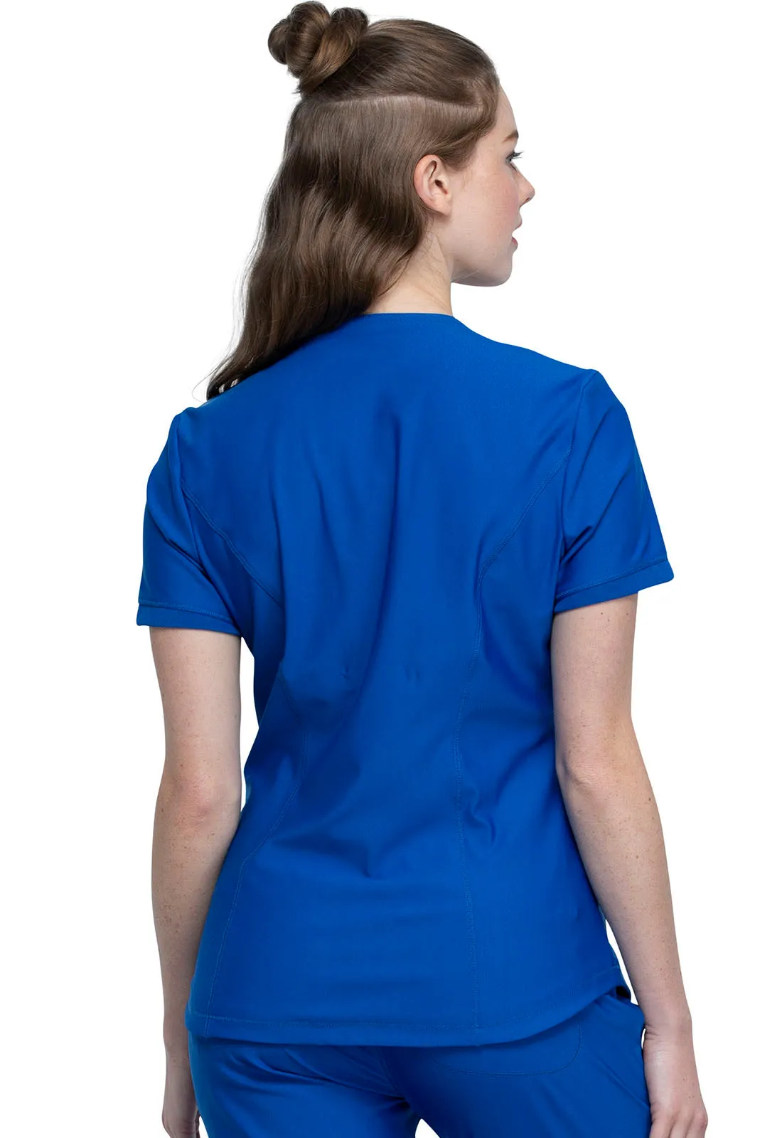 Form CK840 V-Neck Top Royal