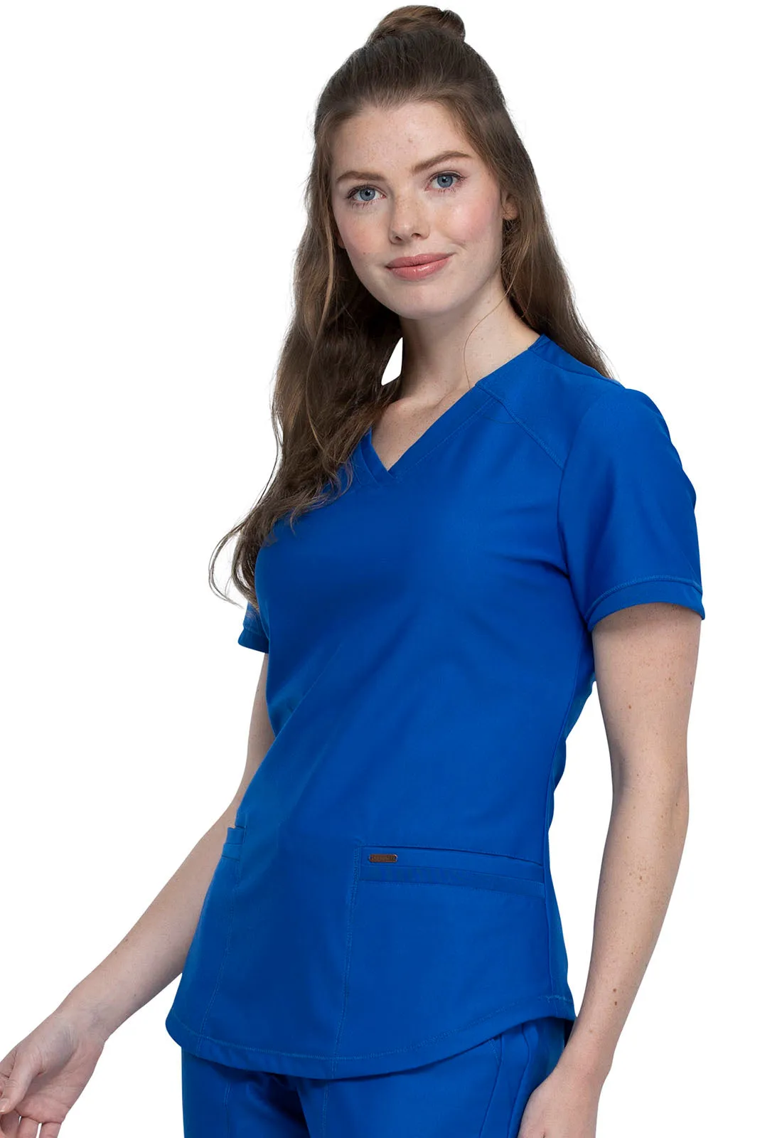 Form CK840 V-Neck Top Royal