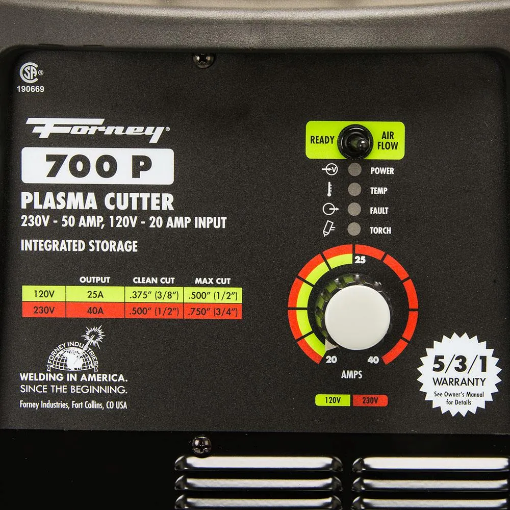 Forney 700 P Plasma Cutter