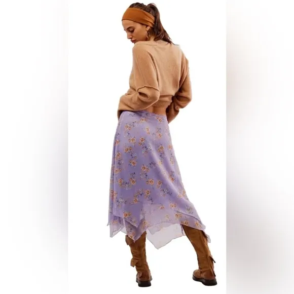 Free People Garden Party Skirt Like New Size M
