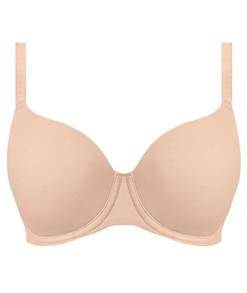 Freya Undetected Underwire Moulded T-shirt Bra - Natural Beige