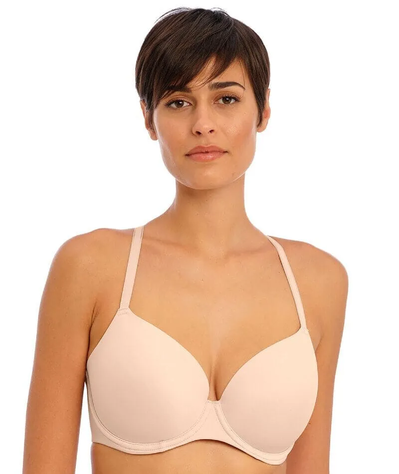 Freya Undetected Underwire Moulded T-shirt Bra - Natural Beige