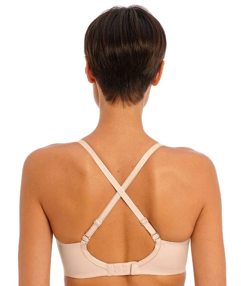Freya Undetected Underwire Moulded T-shirt Bra - Natural Beige