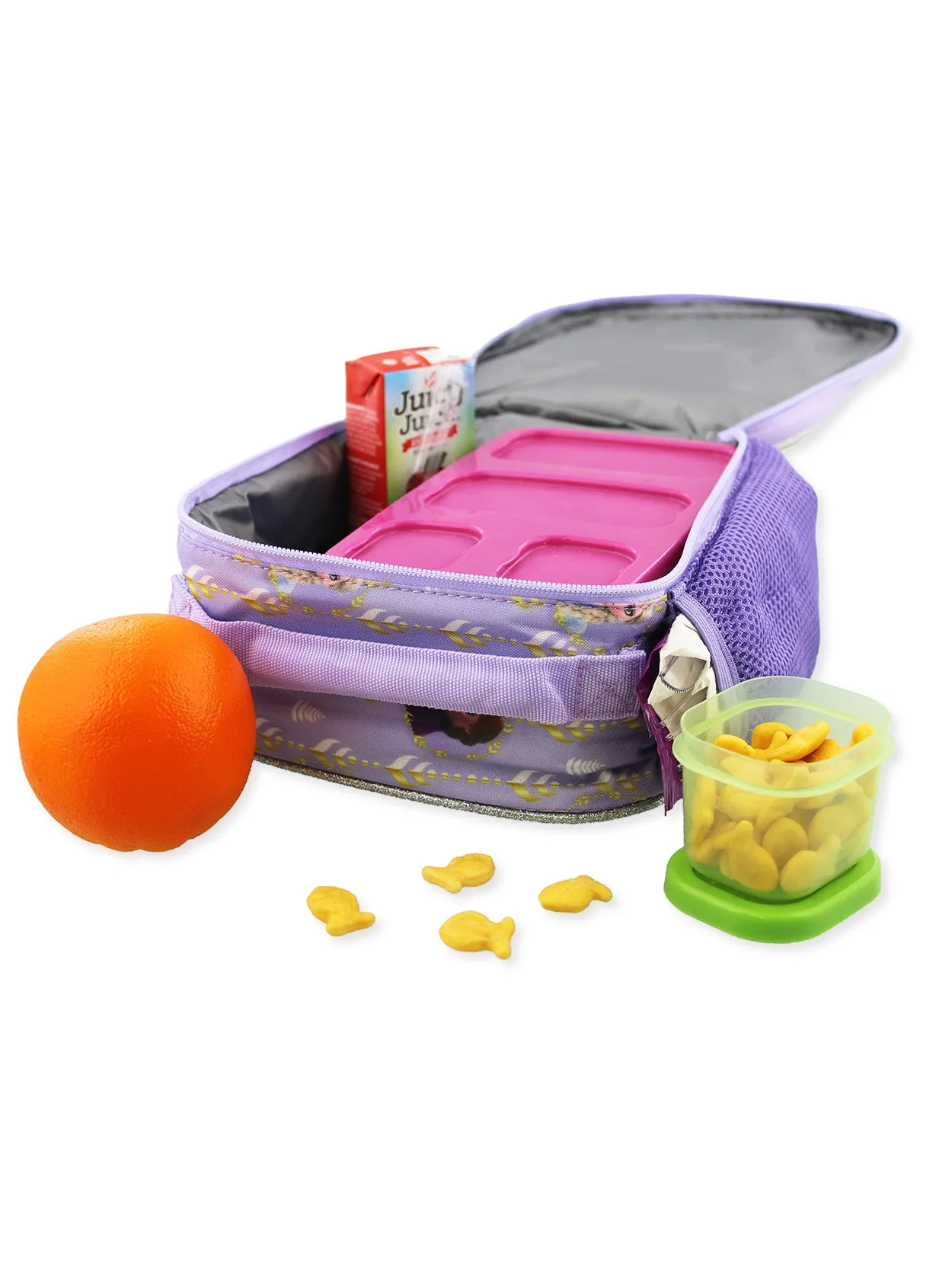 Frozen 2 Elsa Anna Insulated Flip Sequin School Lunch Box