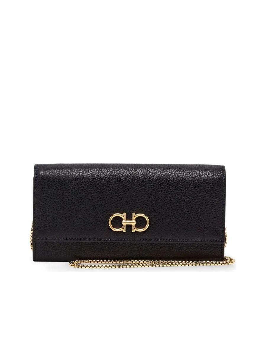 Gancini Plaque Clutch