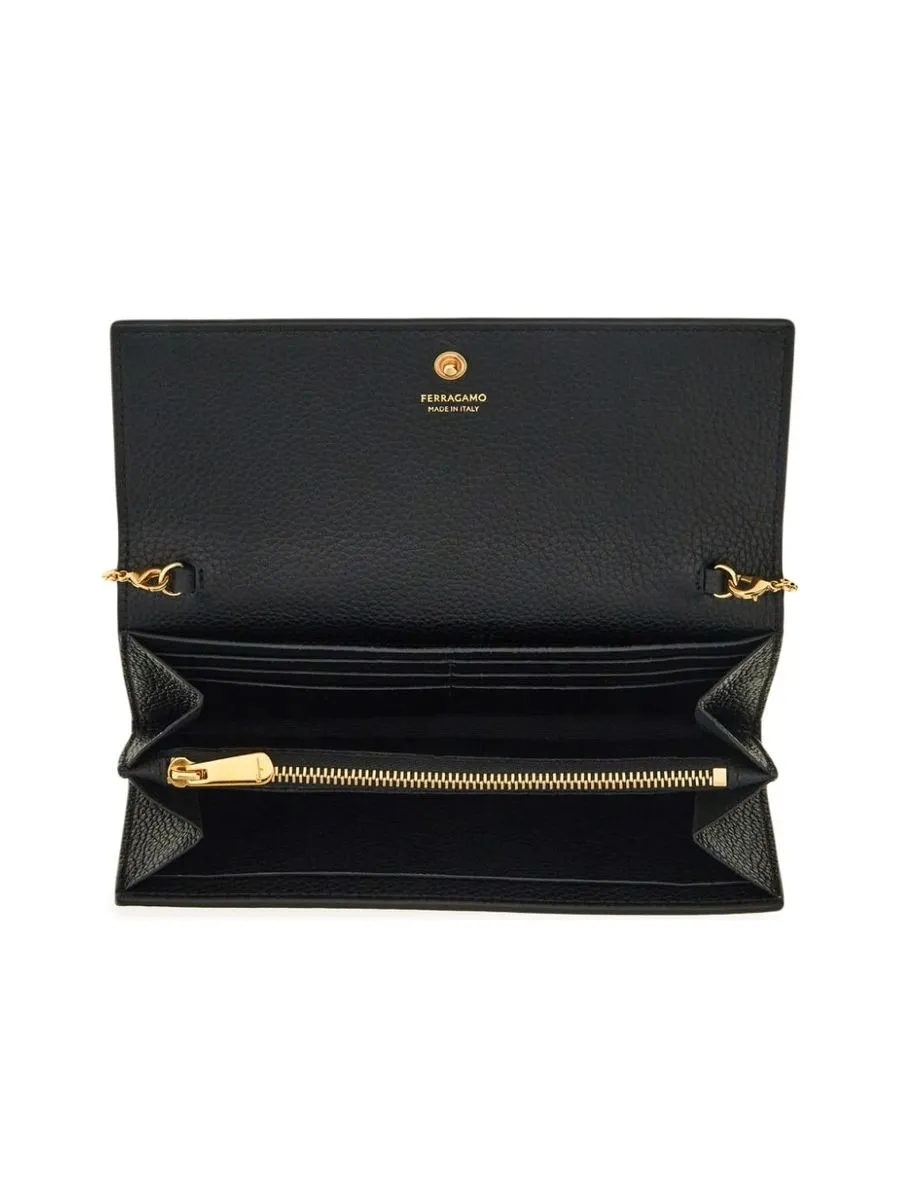 Gancini Plaque Clutch