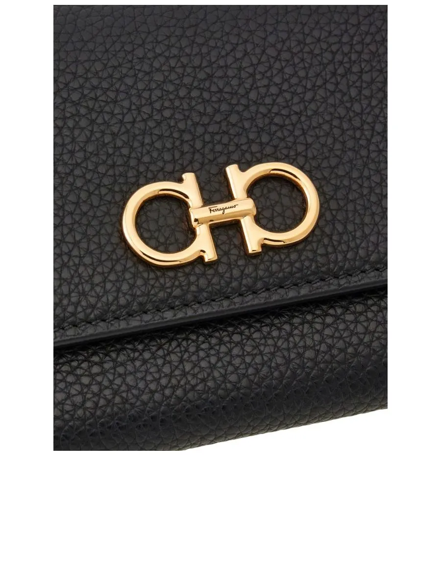 Gancini Plaque Clutch