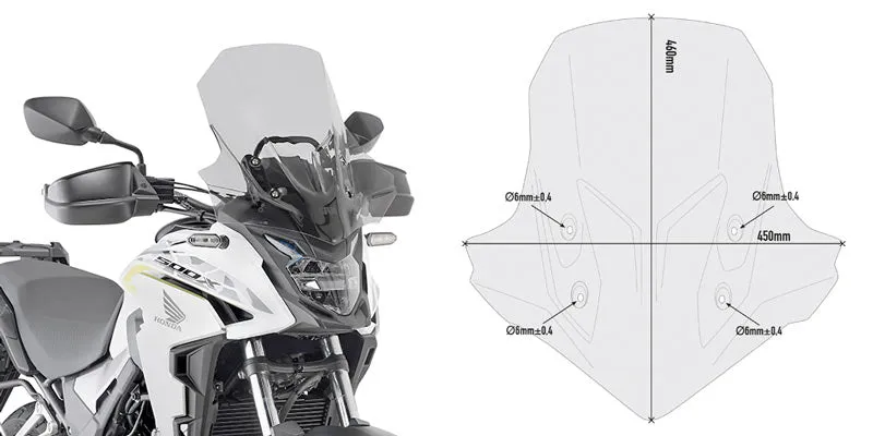 Givi Luggage for Honda CB 500 X 2019-2023
