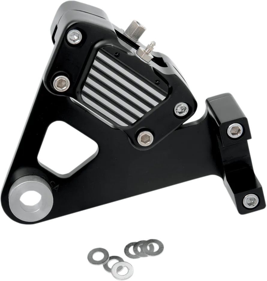 GMA Engineering GMA-103SAB 2-Piston Custom Rear Brake A-Caliper Kit - Classic Black Contrast