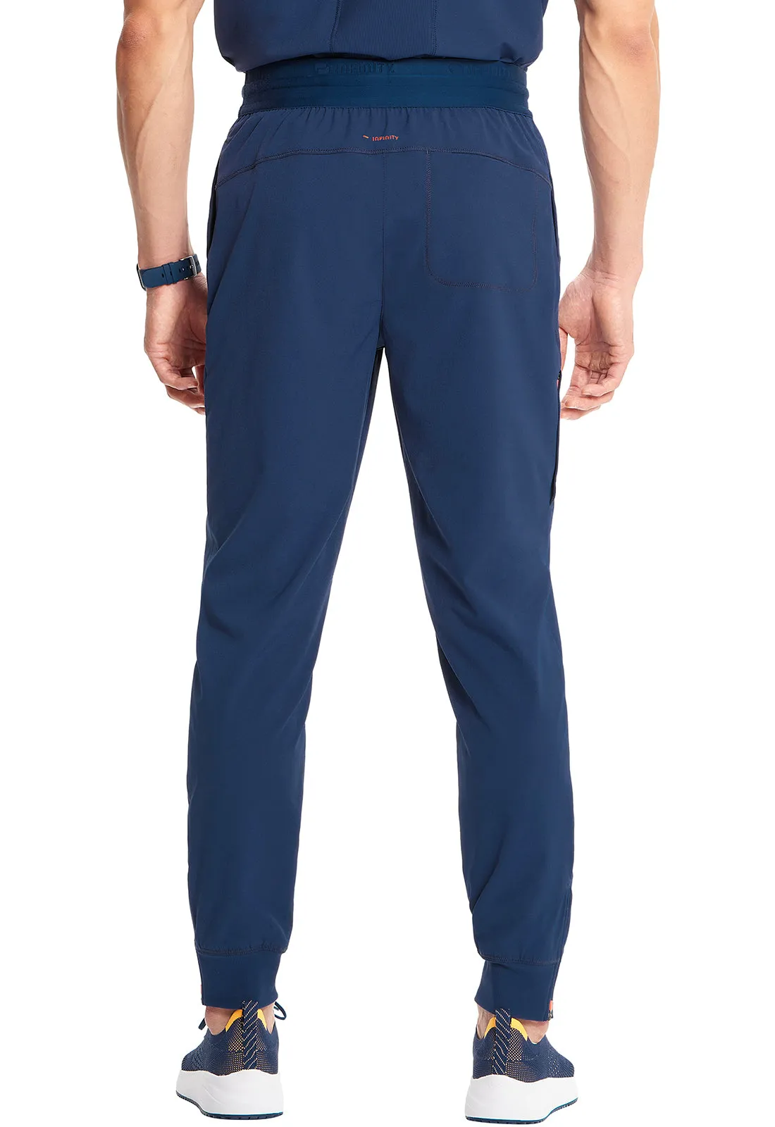 GNR8 IN204A Men's Mid Rise Jogger Navy