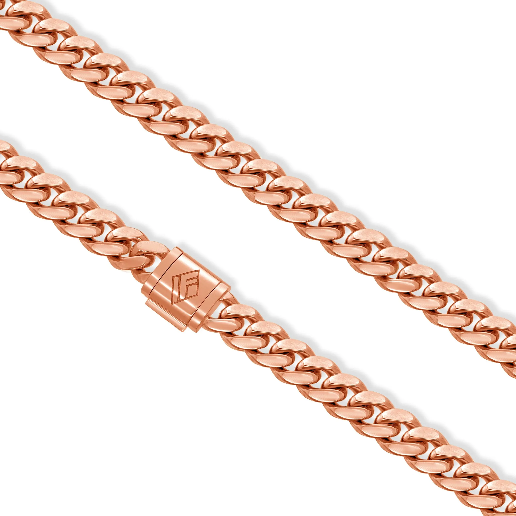 Gold Cuban Link Chain (9mm)