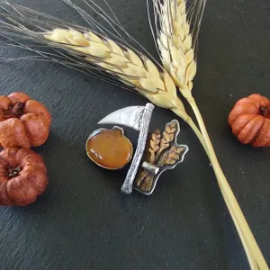 Great Harvest Pendant - Pumpkin