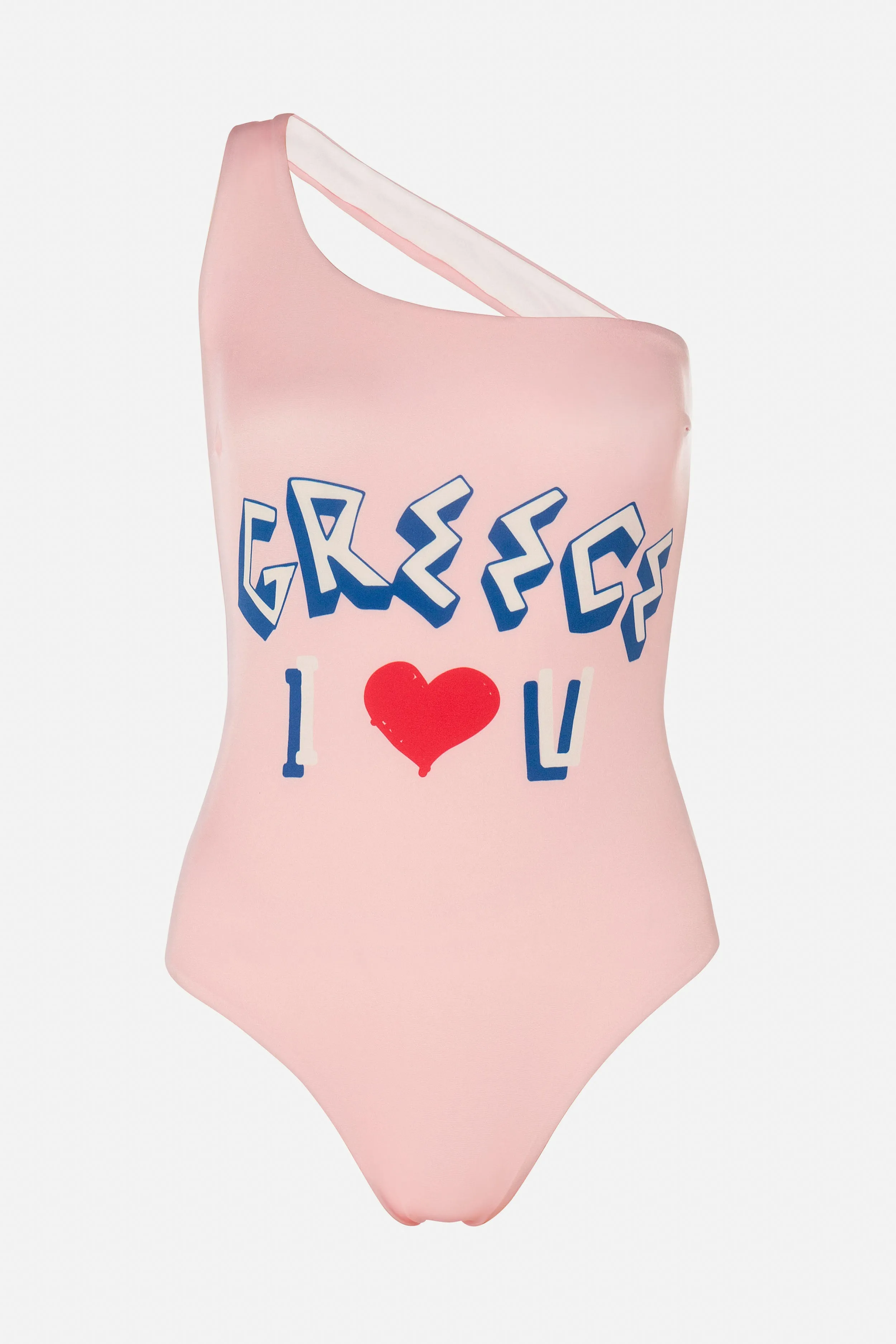 Greek Lover | One Shoulder Swimsuit