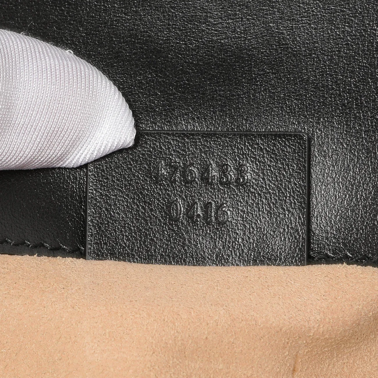 Gucci Black Calfskin Matelasse Super Mini GG Marmont
