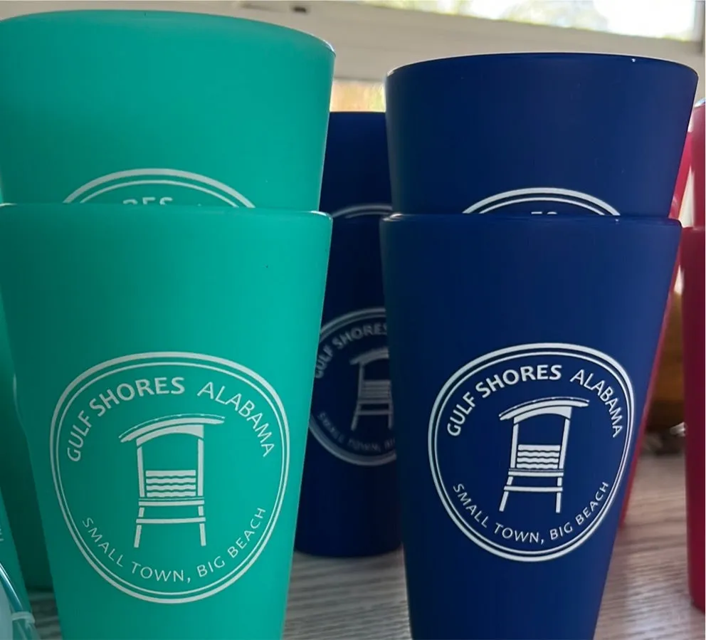 Gulf Shores ~Lifeguard Stand~ SILIPINT 16oz. Cup