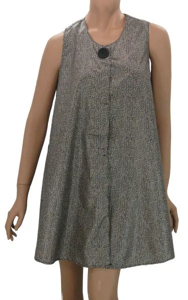Hair Salon Smock In Weave Print