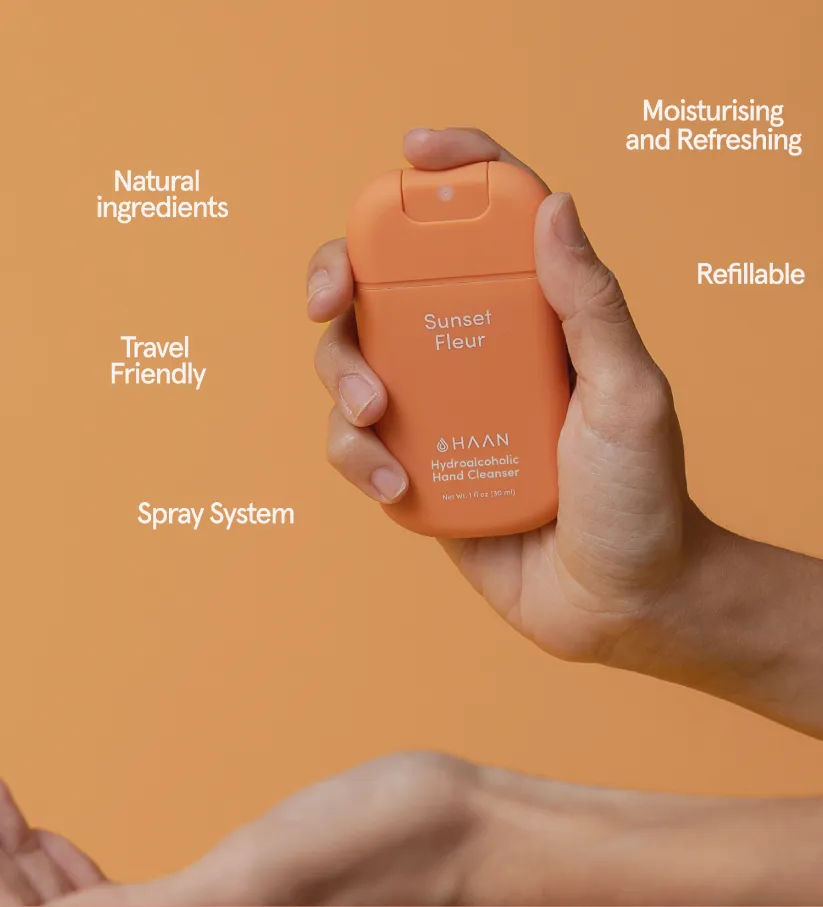 Hand Sanitizer Sunset Fleur