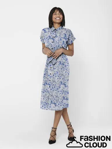 Hannover Blue Shirt Dress