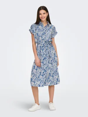 Hannover Blue Shirt Dress