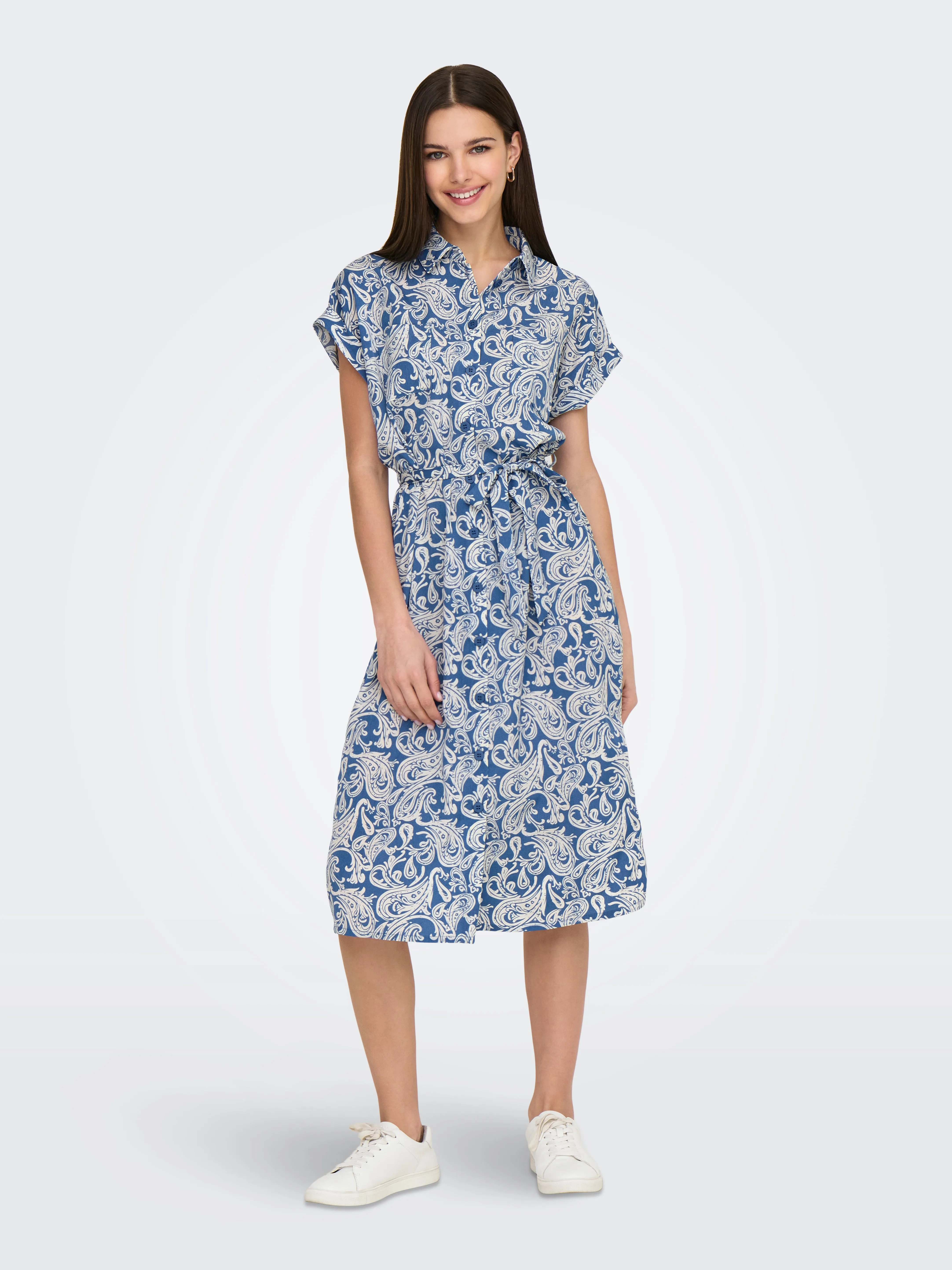 Hannover Blue Shirt Dress