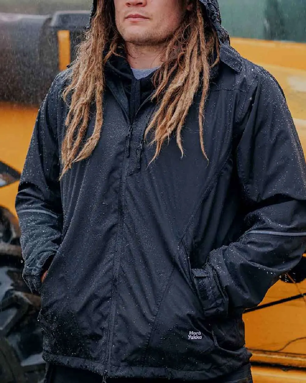 Hard Yakka Mens Orbit Waterproof Jacket