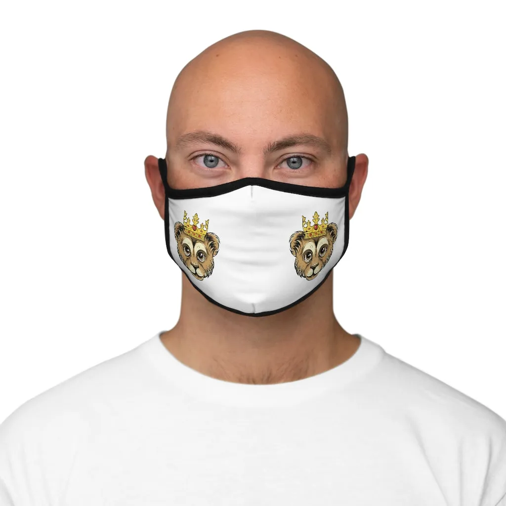 Heart of A Lion Polyester Face Mask - For Women