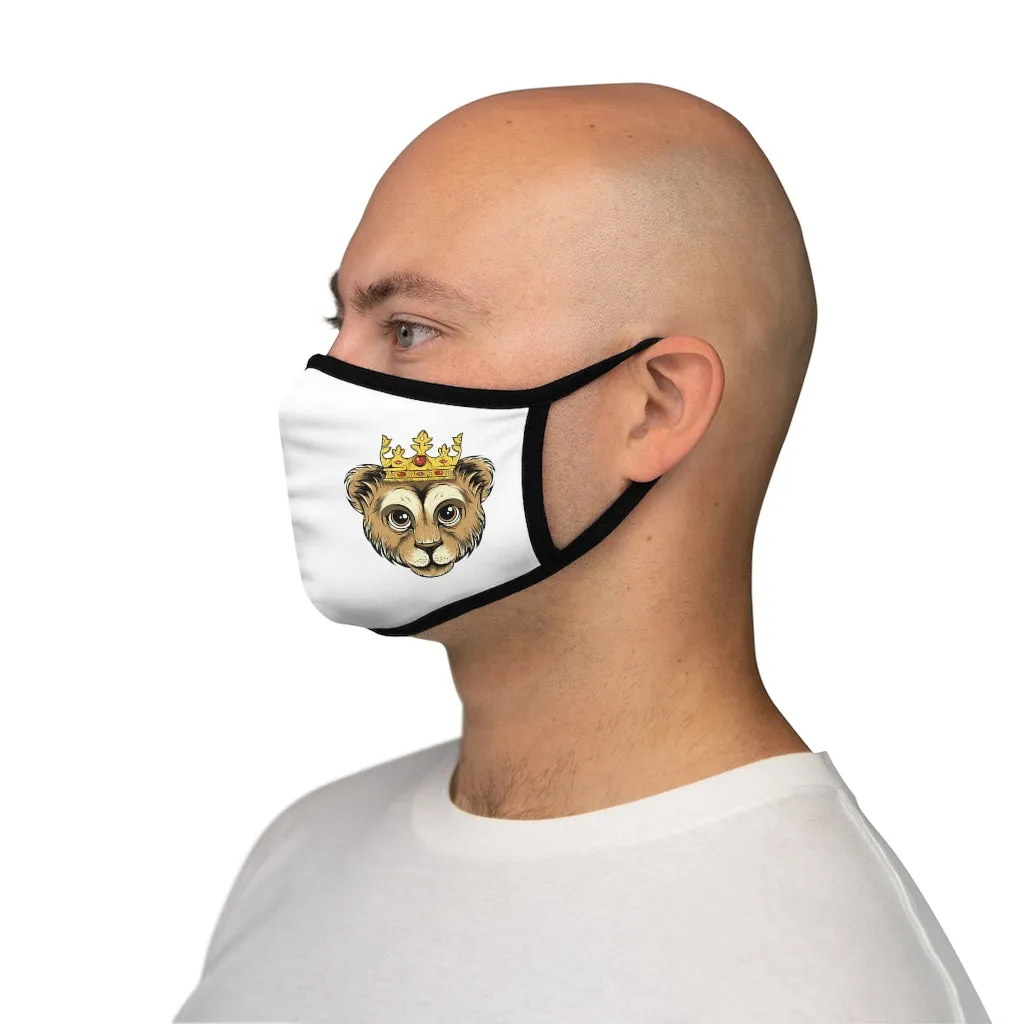 Heart of A Lion Polyester Face Mask - For Women