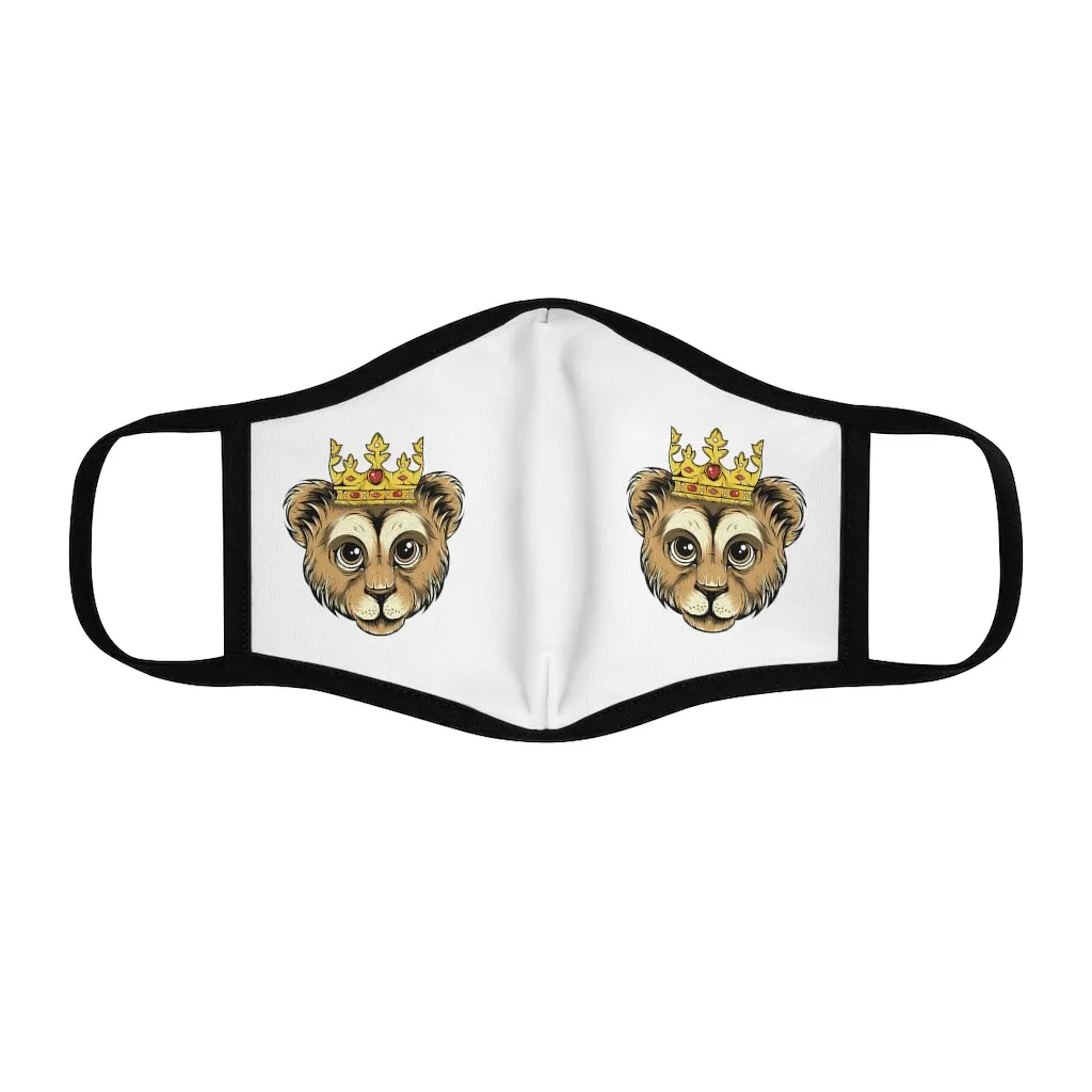 Heart of A Lion Polyester Face Mask - For Women
