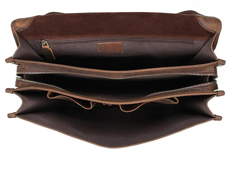 Heritage Gentleman's Briefcase - Classic Elegance & Style