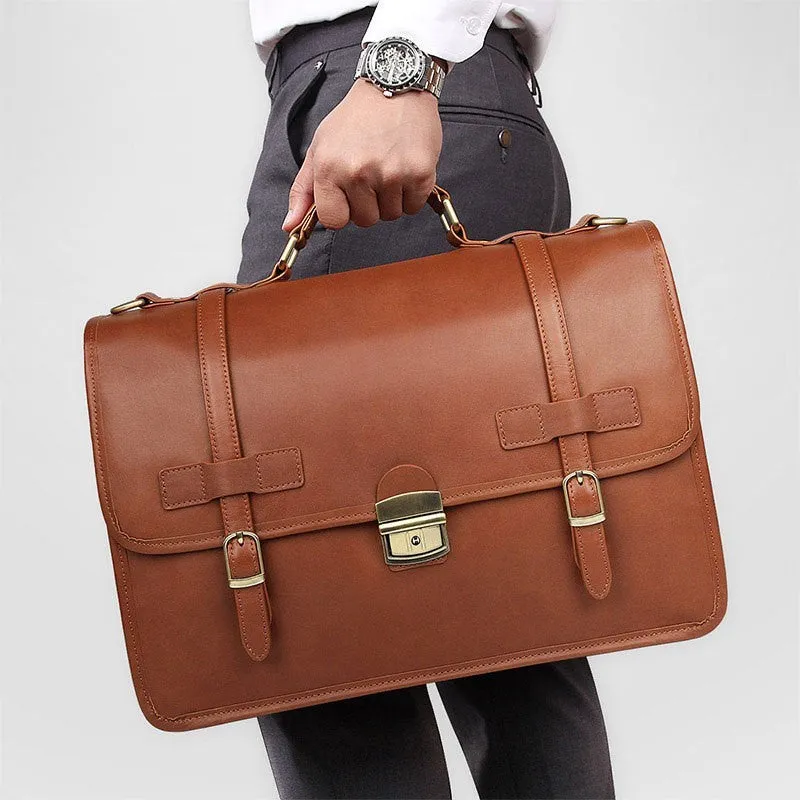 Heritage Gentleman's Briefcase - Classic Elegance & Style